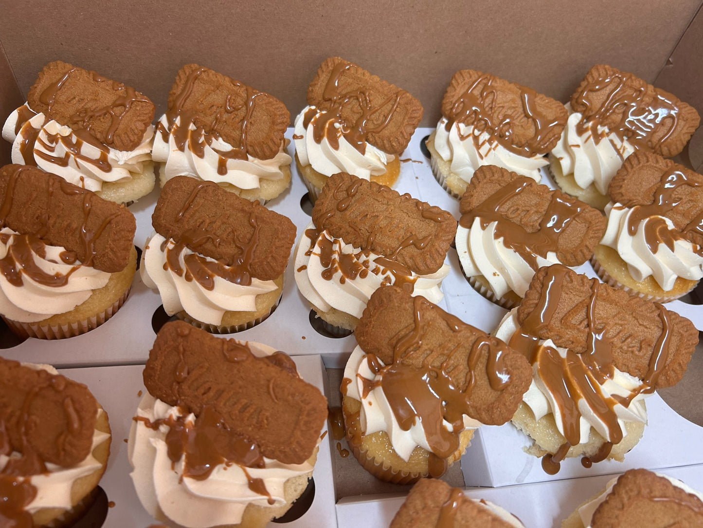 Biscoff cupcake